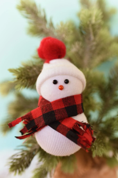 adorable snowman Christmas ornaments