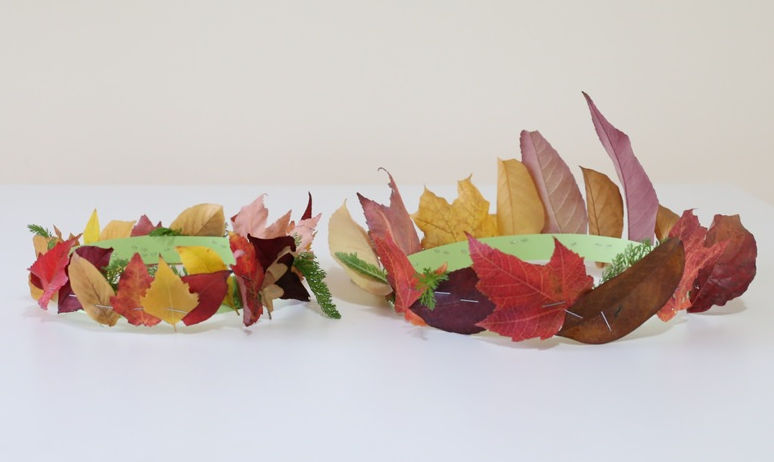 Fall leaf crowns