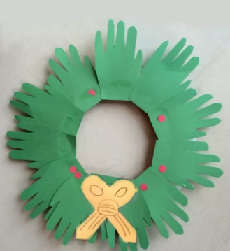 Handprint Wreaths