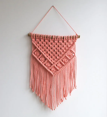 Macrame Wall Hanging 'Diamonds