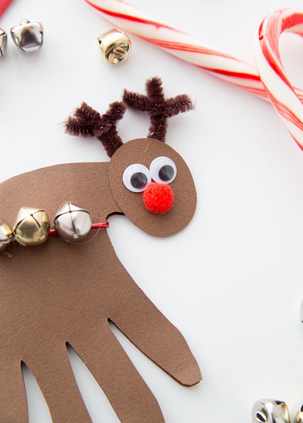 Reindeer Handprint 