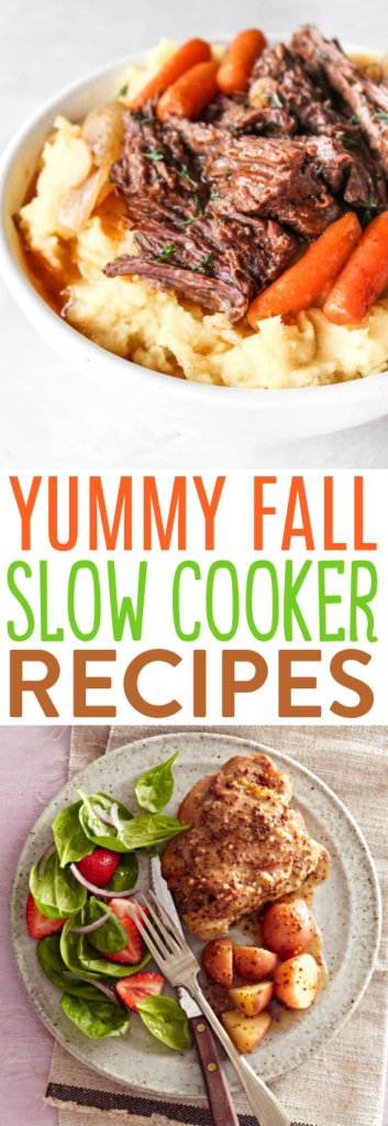 Yummy Fall Slow Cooker Recipes roundup