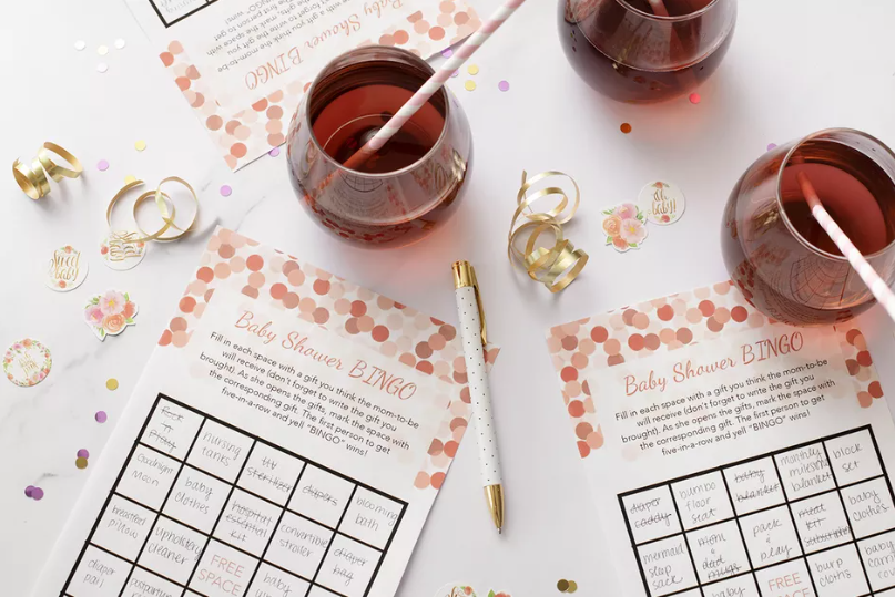 Baby shower bingo cards your guest will love 