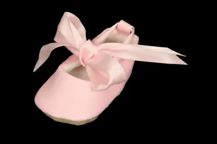 Cute pink ballet slippers
