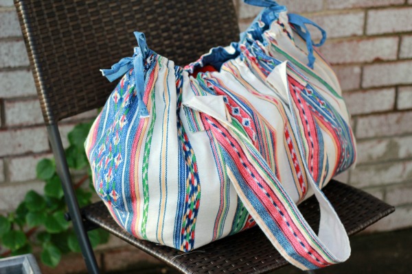 Irresistible boho beach bag