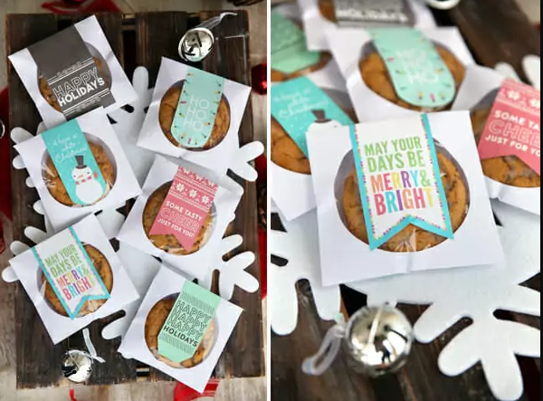 CD Envelope Cookie Pouches with customize adorable labels