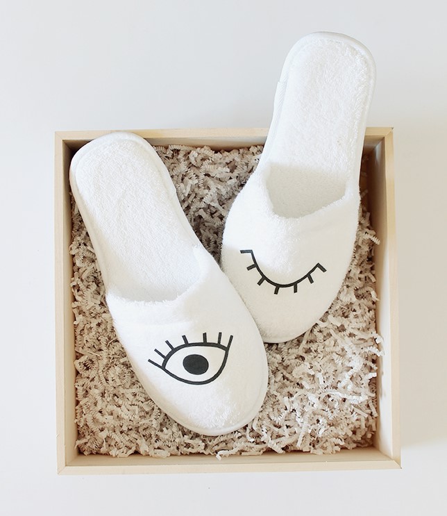 DIY eye slippers a perfect holiday gifts