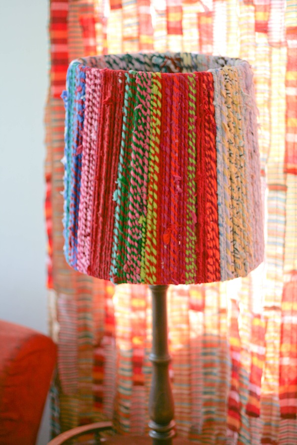 Boho rope lampshade