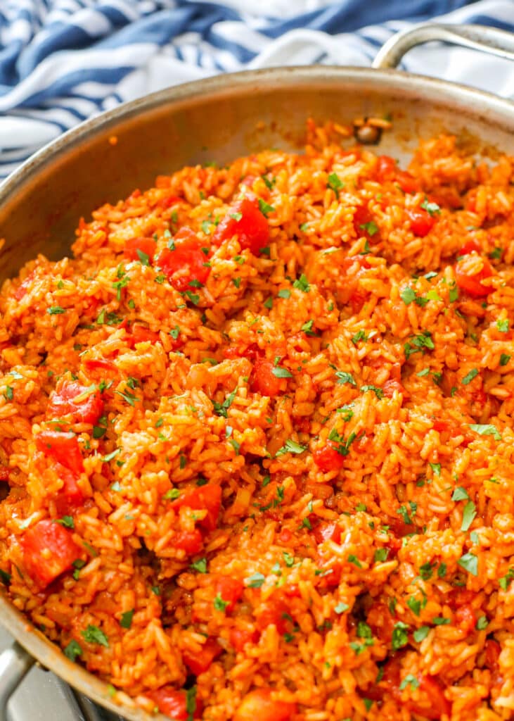 spicy and flavorful Spanish rice