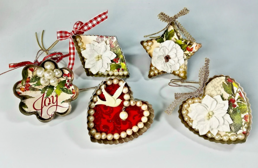 Vintage Cookie Cutter Ornaments DIY