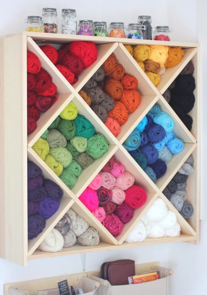 Yarn storage system