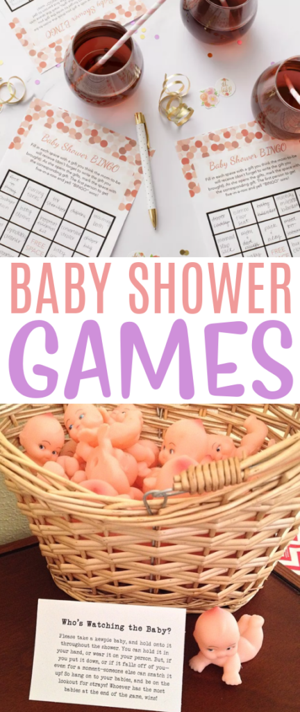 Baby Shower Games roundups