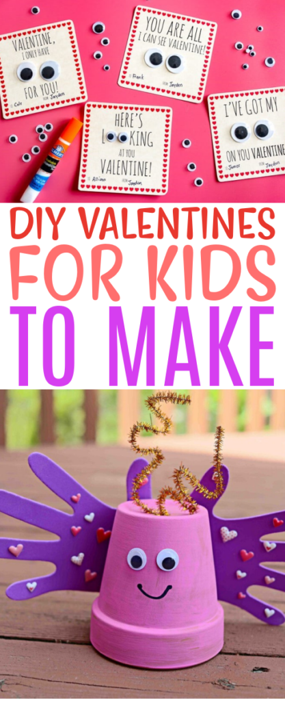 DIY Valentines For Kids To Make roundups