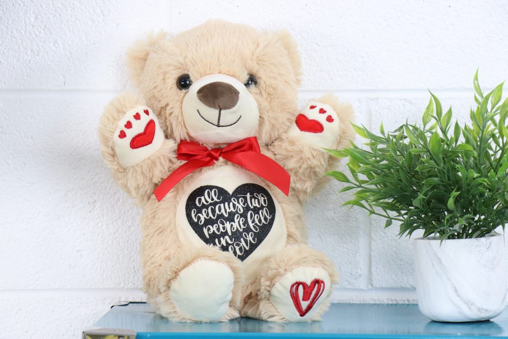 Iron-On Stuffed Teddy Bear kids can enjoy to make