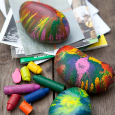 Crafts Made From Crayons