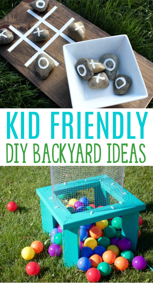 KId-Friendly DIY Backyard Ideas roundups
