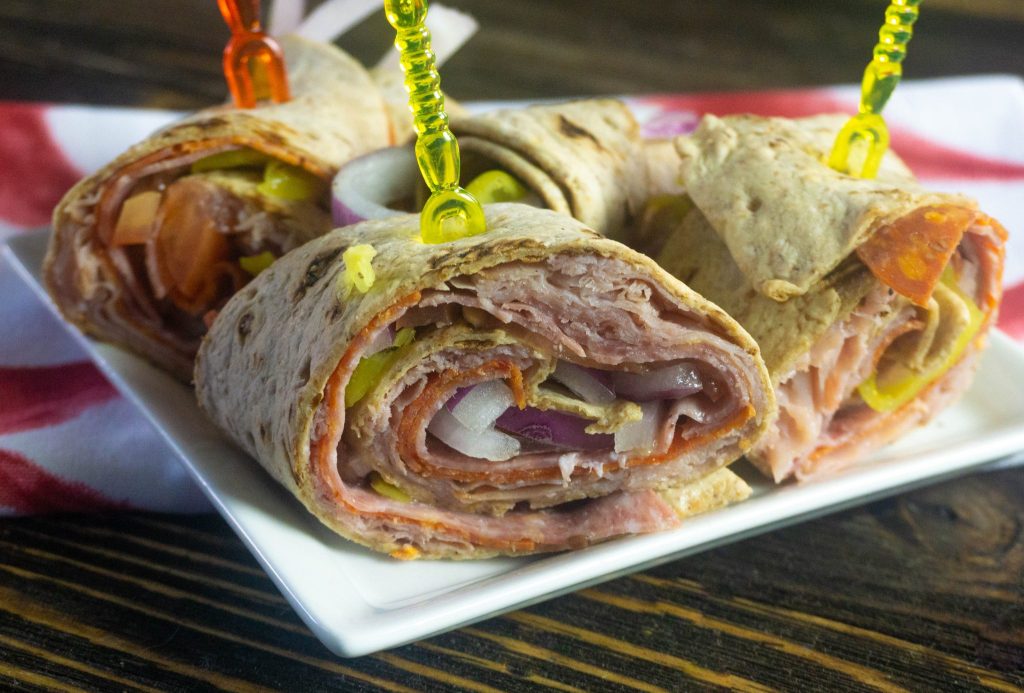 Italian Pinwheel Sandwich packed with flavor