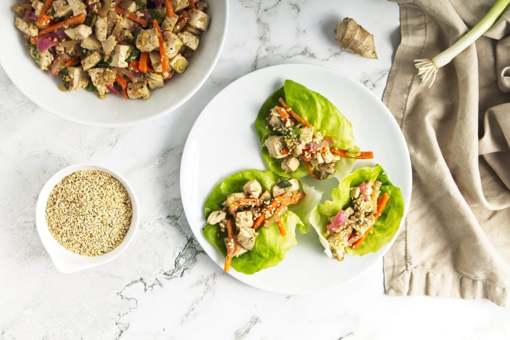 tofu lettuce wraps packed with flavor